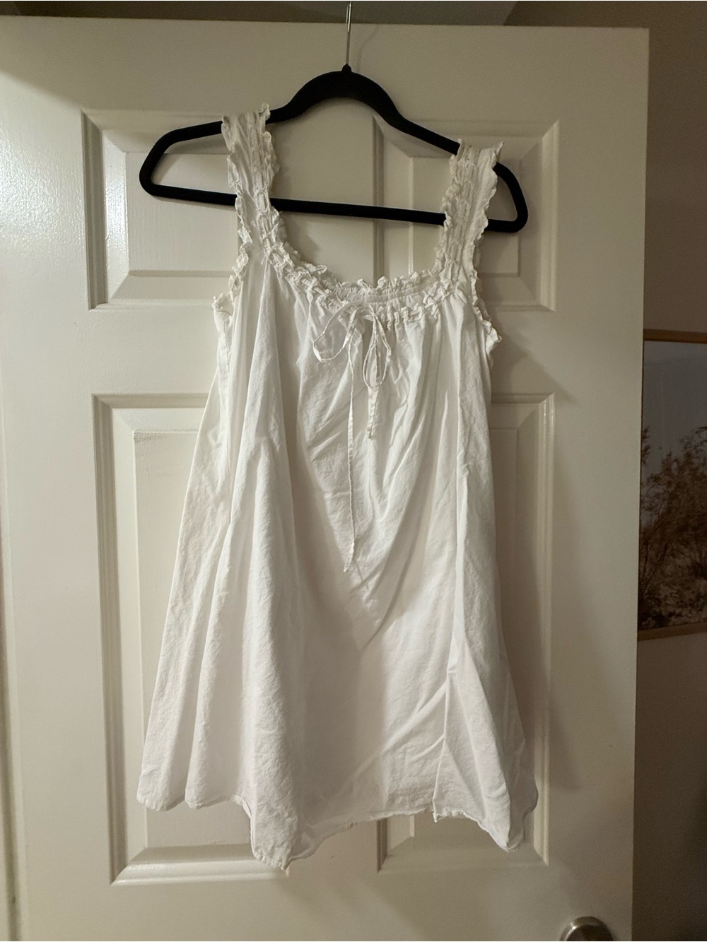 Princess Polly Swing Mini Dress White size 2